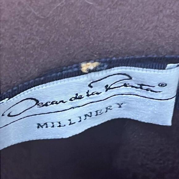 OSCAR DE LA‎ RENTA MILLINERY WOOL FELT HAT main image 8